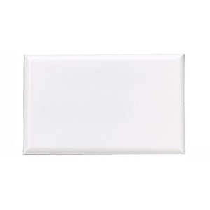 HPM Excel Blank Cover Plate - White